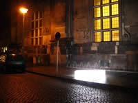 Leuchtspuren, Kunstprojekt zum 13. Februar 2005, 60. Jahrestag der  Bombardierung Dresdens